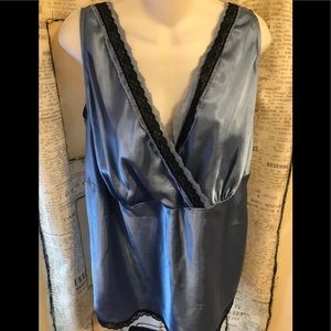 EUC-Lane Bryant Satin Tank Top-Size 22